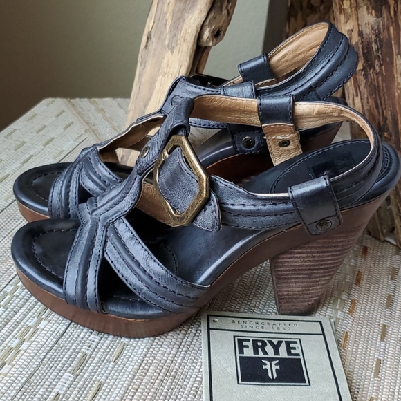 Frye High Heeled Sandals - Picture 3 of 5